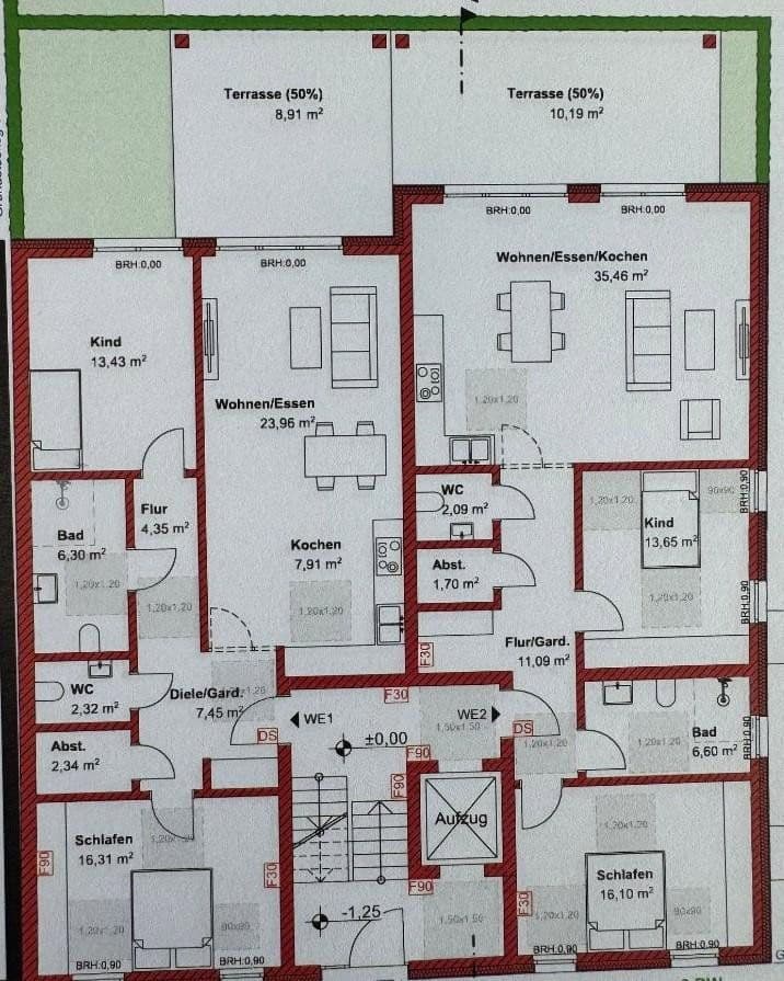 Pronájem bytu 3+1 95 m², Möllhoven 45, Essen, Severní Porýní-Vestfálsko Pronájem bytu 3+1 95 m², Möllhoven 45, Essen, Severní Porýní-Vestfálsko
