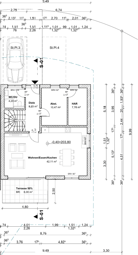 Prodej domu 134 m², pozemek 386 m², Zedernweg, Königswinter, Severní Porýní-Vestfálsko Prodej domu 134 m², pozemek 386 m², Zedernweg, Königswinter, Severní Porýní-Vestfálsko