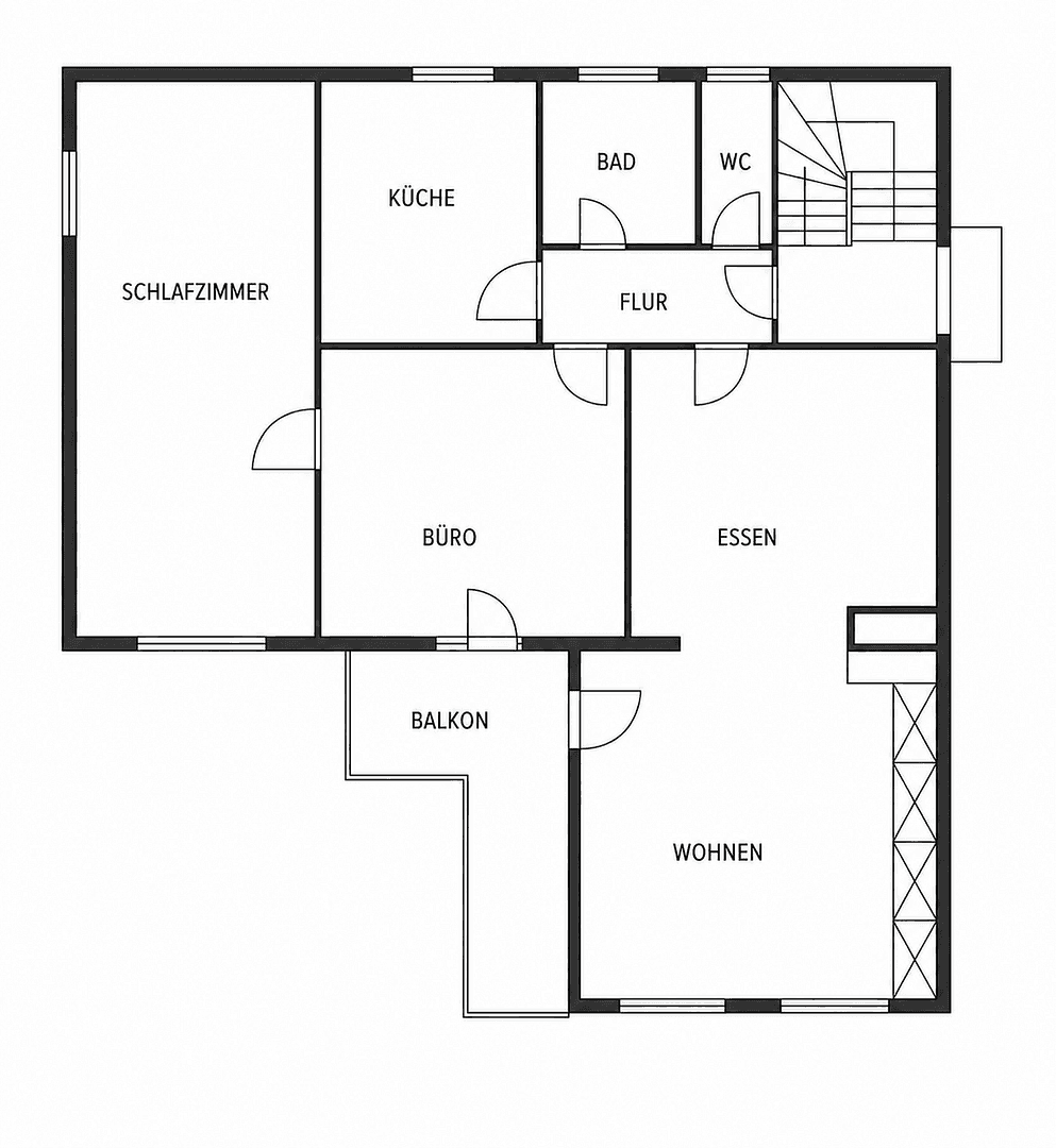 Pronájem bytu 3+1 100 m², Sindelfingen, Bádensko-Württembersko Pronájem bytu 3+1 100 m², Sindelfingen, Bádensko-Württembersko
