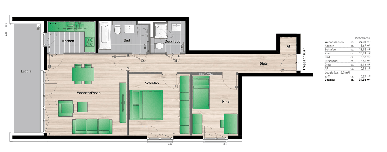 Prodej bytu 3+1 82 m², München, Bavorsko Prodej bytu 3+1 82 m², München, Bavorsko