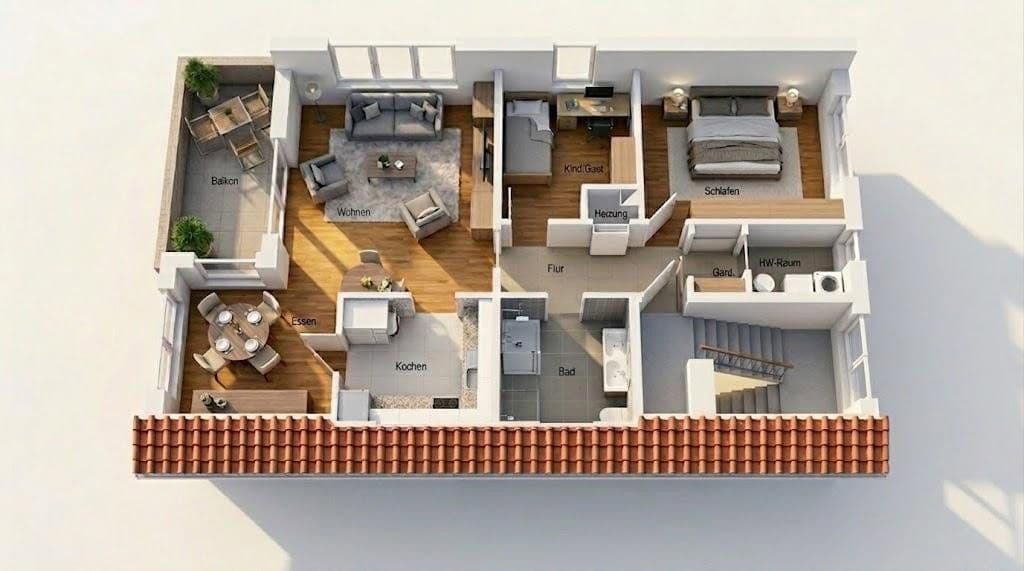 Prodej bytu 3+1 69 m², Bad Zwischenahn, Dolní Sasko Prodej bytu 3+1 69 m², Bad Zwischenahn, Dolní Sasko