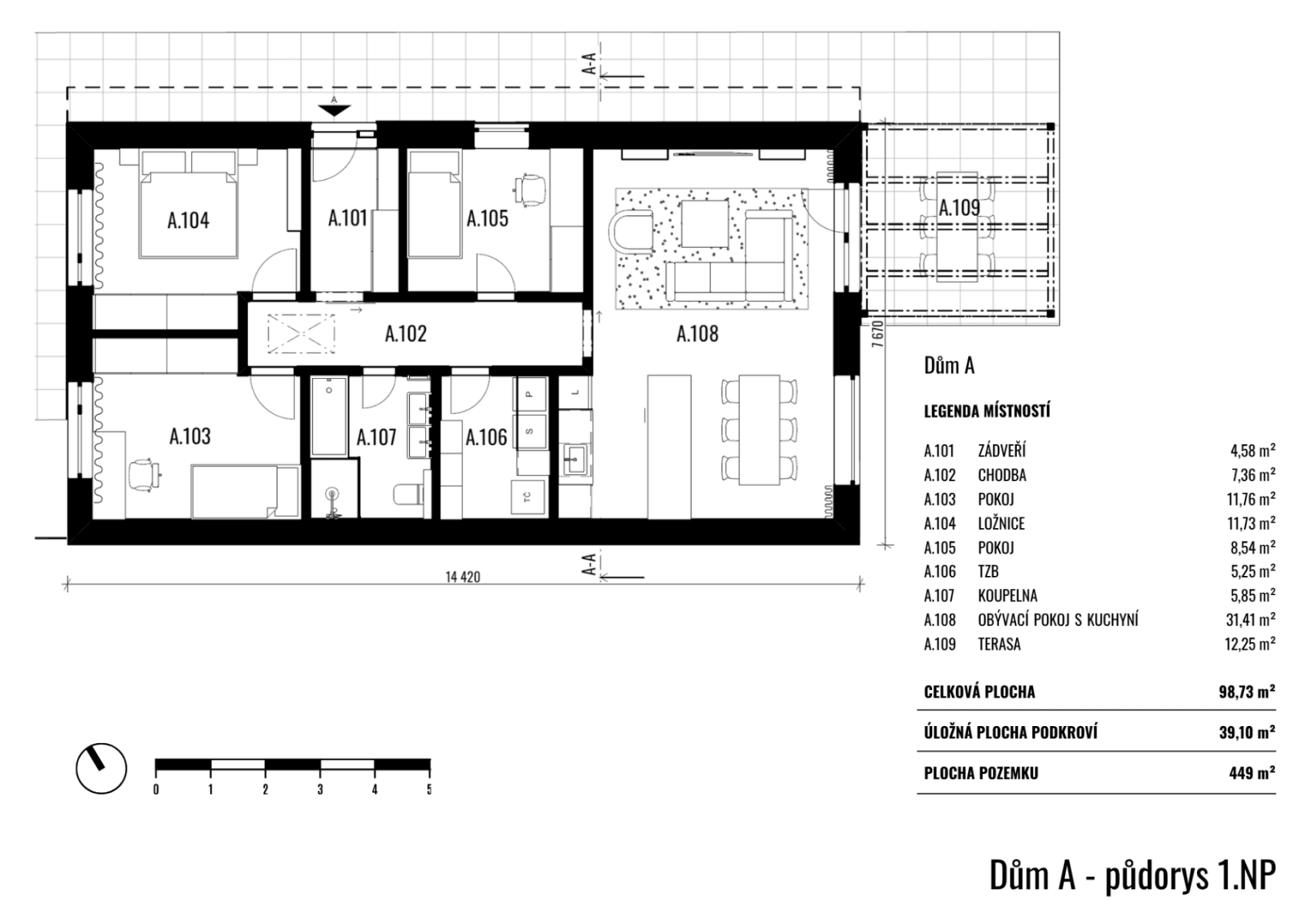 Prodej domu 99 m², pozemek 500 m², 373, Luká, Olomoucký kraj Prodej domu 99 m², pozemek 500 m², 373, Luká, Olomoucký kraj
