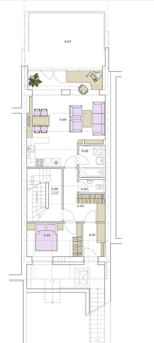 Pronájem bytu 2+kk 61 m², Bohuslava Martinů, Brno, Jihomoravský kraj Pronájem bytu 2+kk 61 m², Bohuslava Martinů, Brno, Jihomoravský kraj