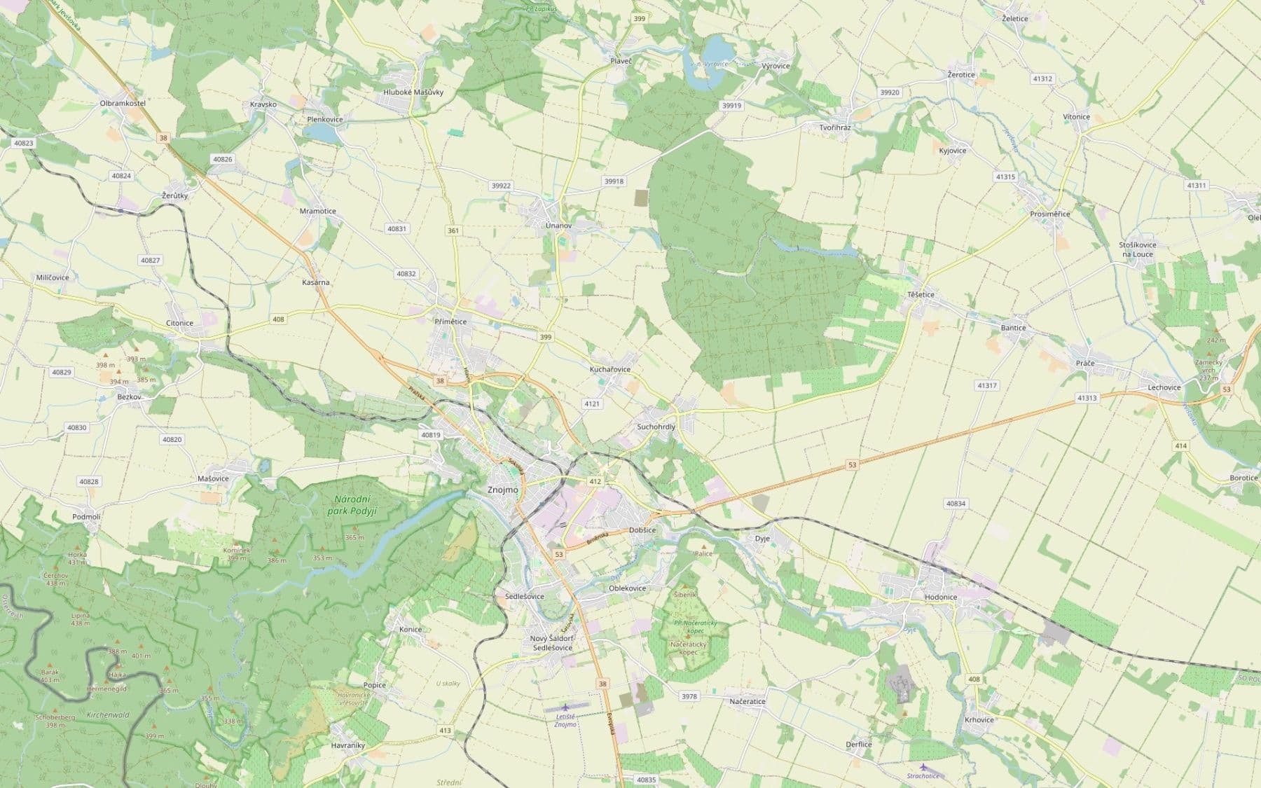 Prodej pozemku 68.811 m², Kuchařovice, Jihomoravský kraj Prodej pozemku 68.811 m², Kuchařovice, Jihomoravský kraj