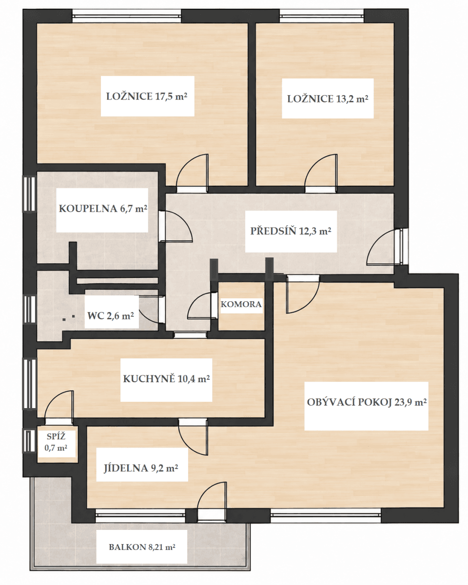 Prodej bytu 3+1 96 m², Šmeralova, Klatovy, Plzeňský kraj Prodej bytu 3+1 96 m², Šmeralova, Klatovy, Plzeňský kraj