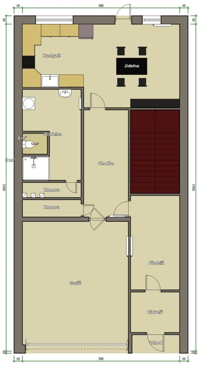Prodej domu 276 m², pozemek 315 m², Zdíkovská, Praha, Praha Prodej domu 276 m², pozemek 315 m², Zdíkovská, Praha, Praha