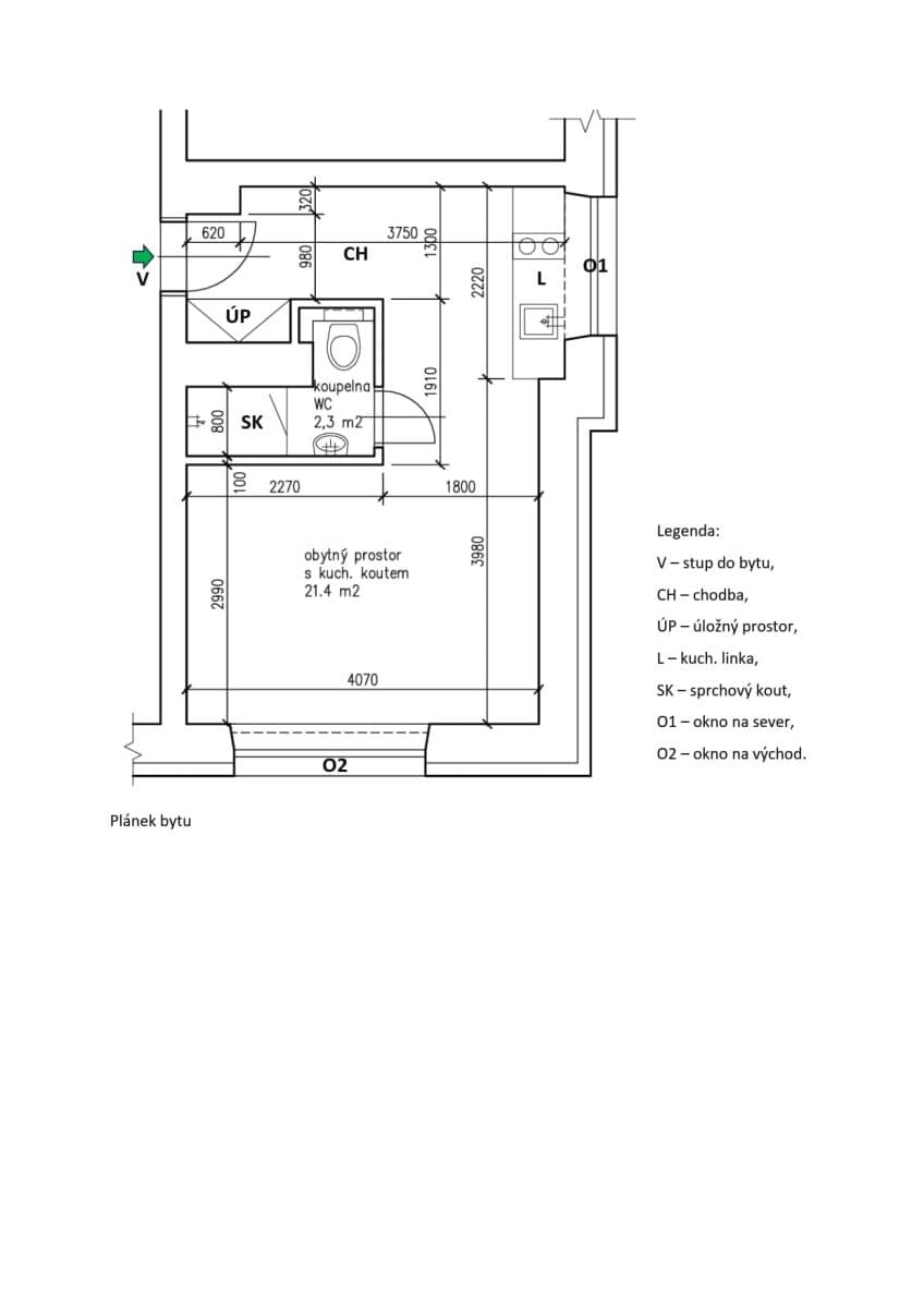 Prodej bytu 1+kk 26 m², Maškova, Brno, Jihomoravský kraj Prodej bytu 1+kk 26 m², Maškova, Brno, Jihomoravský kraj
