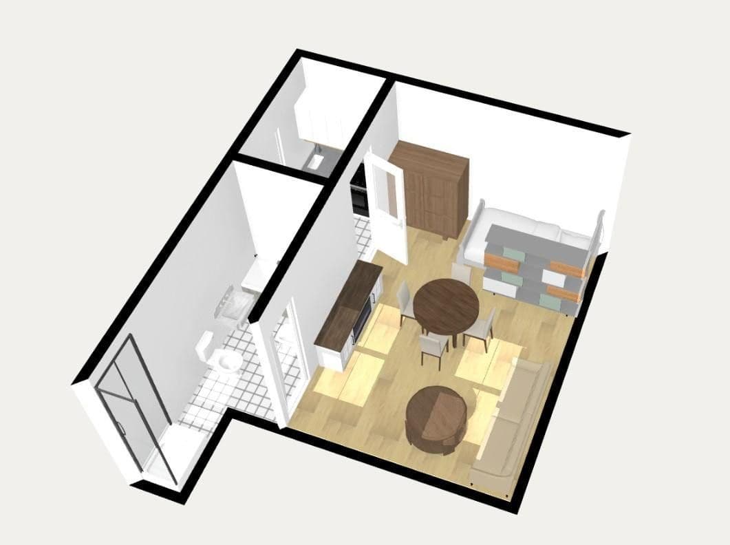 Pronájem bytu 1+1 38 m², Wuppertal, Severní Porýní-Vestfálsko Pronájem bytu 1+1 38 m², Wuppertal, Severní Porýní-Vestfálsko