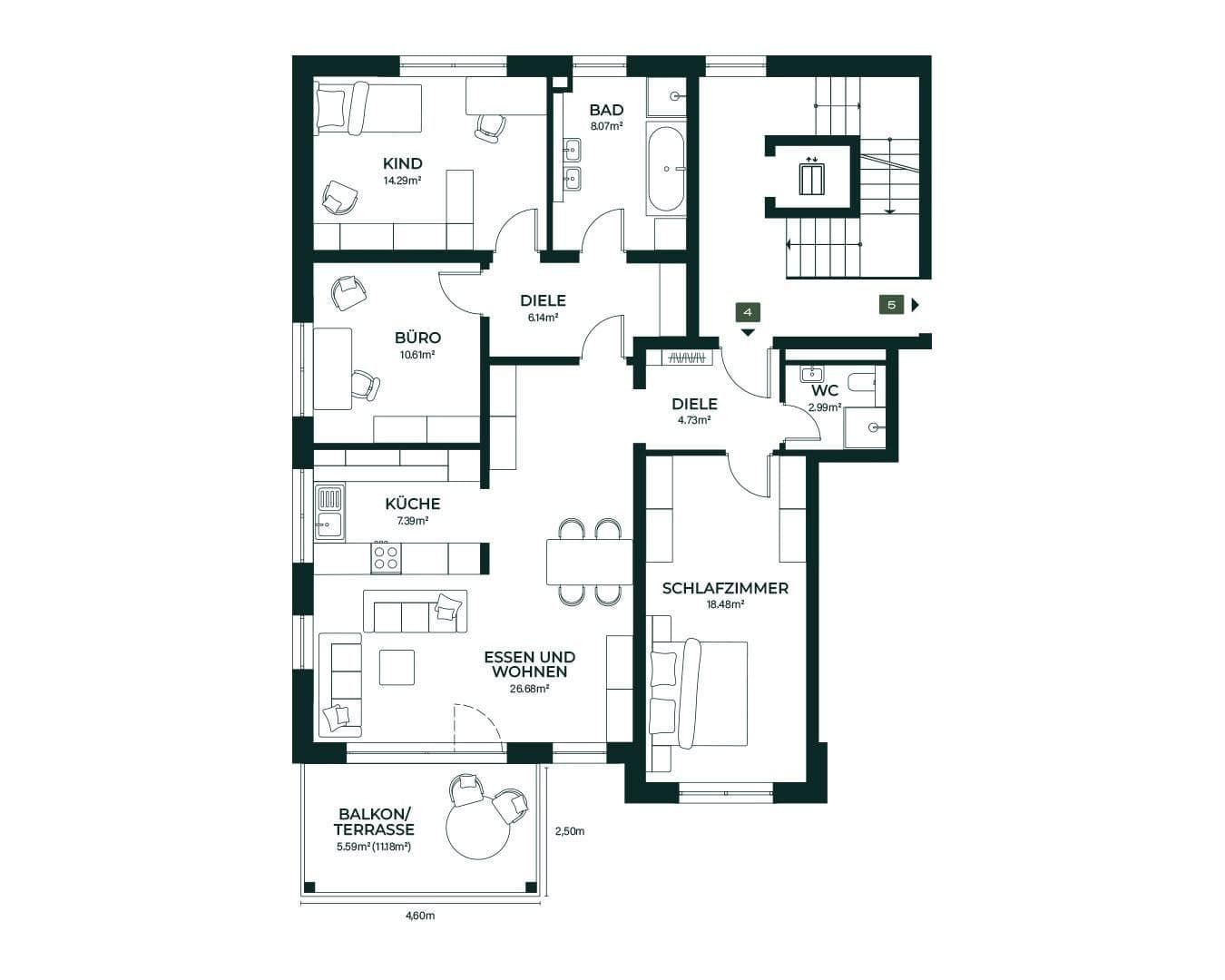Prodej bytu 4+1 108 m², Oelsnitzerstr. 67, Gattendorf, Bavorsko Prodej bytu 4+1 108 m², Oelsnitzerstr. 67, Gattendorf, Bavorsko