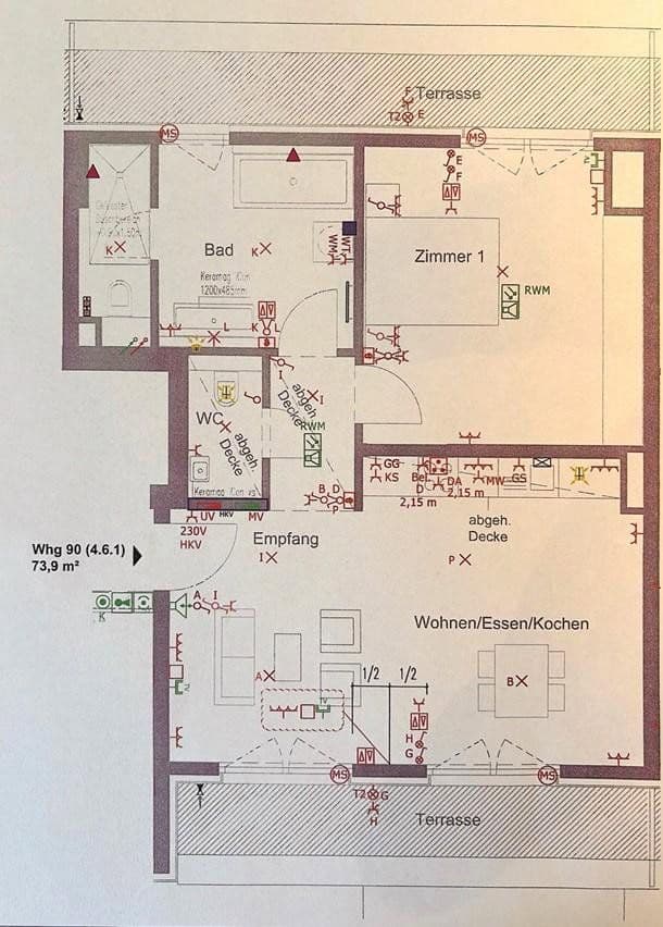 Pronájem bytu 2+1 74 m², Alte Jakobstraße 48, Berlin, Berlín Pronájem bytu 2+1 74 m², Alte Jakobstraße 48, Berlin, Berlín