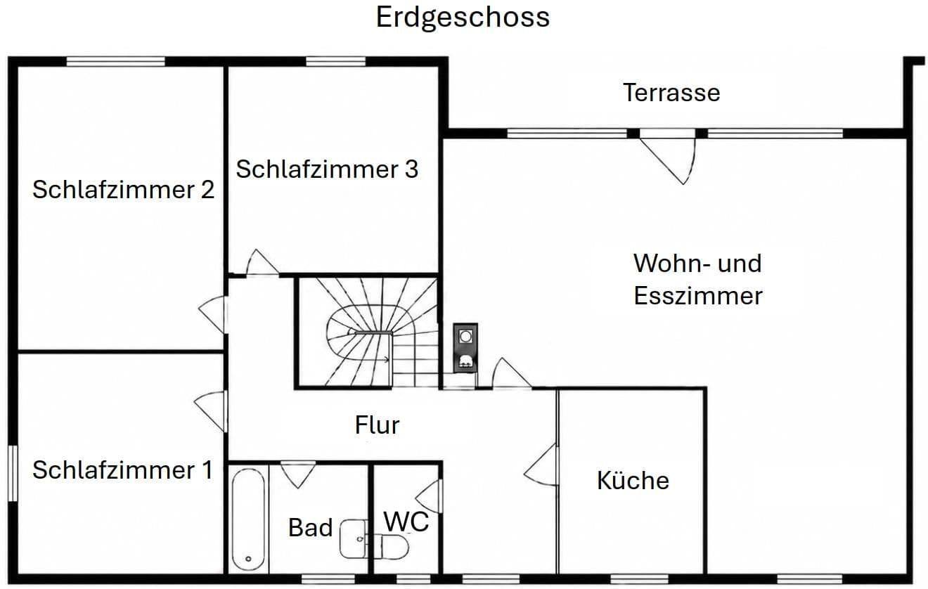 Prodej domu 144 m², pozemek 606 m², Reinheim, Hessen Prodej domu 144 m², pozemek 606 m², Reinheim, Hessen