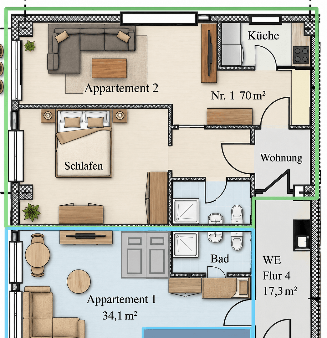 Pronájem bytu 3+1 114 m², Steinbergstr. 3, Leipzig, Leipzig OT Holzhausen, Sasko Pronájem bytu 3+1 114 m², Steinbergstr. 3, Leipzig, Leipzig OT Holzhausen, Sasko