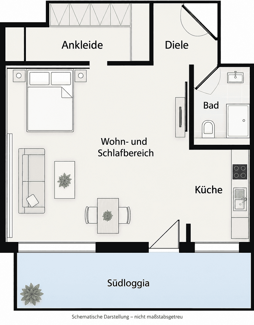 Prodej bytu 1+1 52 m², München, Bavorsko Prodej bytu 1+1 52 m², München, Bavorsko