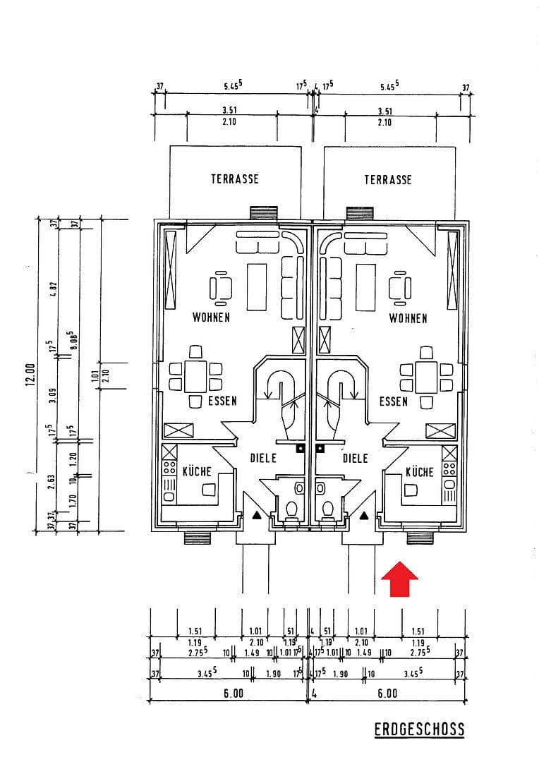 Prodej domu 150 m², pozemek 231 m², Dorfstraße, Duisburg, Severní Porýní-Vestfálsko Prodej domu 150 m², pozemek 231 m², Dorfstraße, Duisburg, Severní Porýní-Vestfálsko