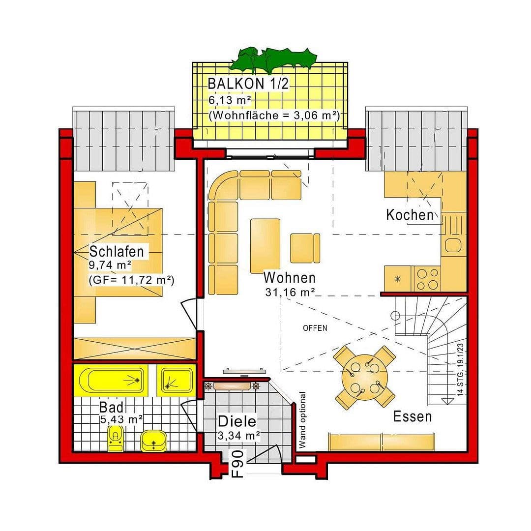 Pronájem bytu 3+kk 76 m², Hühnerheide 141, Dinslaken, Severní Porýní-Vestfálsko Pronájem bytu 3+kk 76 m², Hühnerheide 141, Dinslaken, Severní Porýní-Vestfálsko