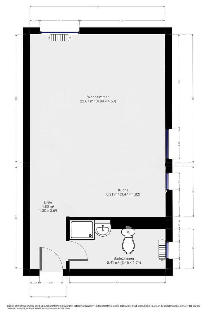 Pronájem bytu 1+1 39 m², Pattensen, Dolní Sasko Pronájem bytu 1+1 39 m², Pattensen, Dolní Sasko