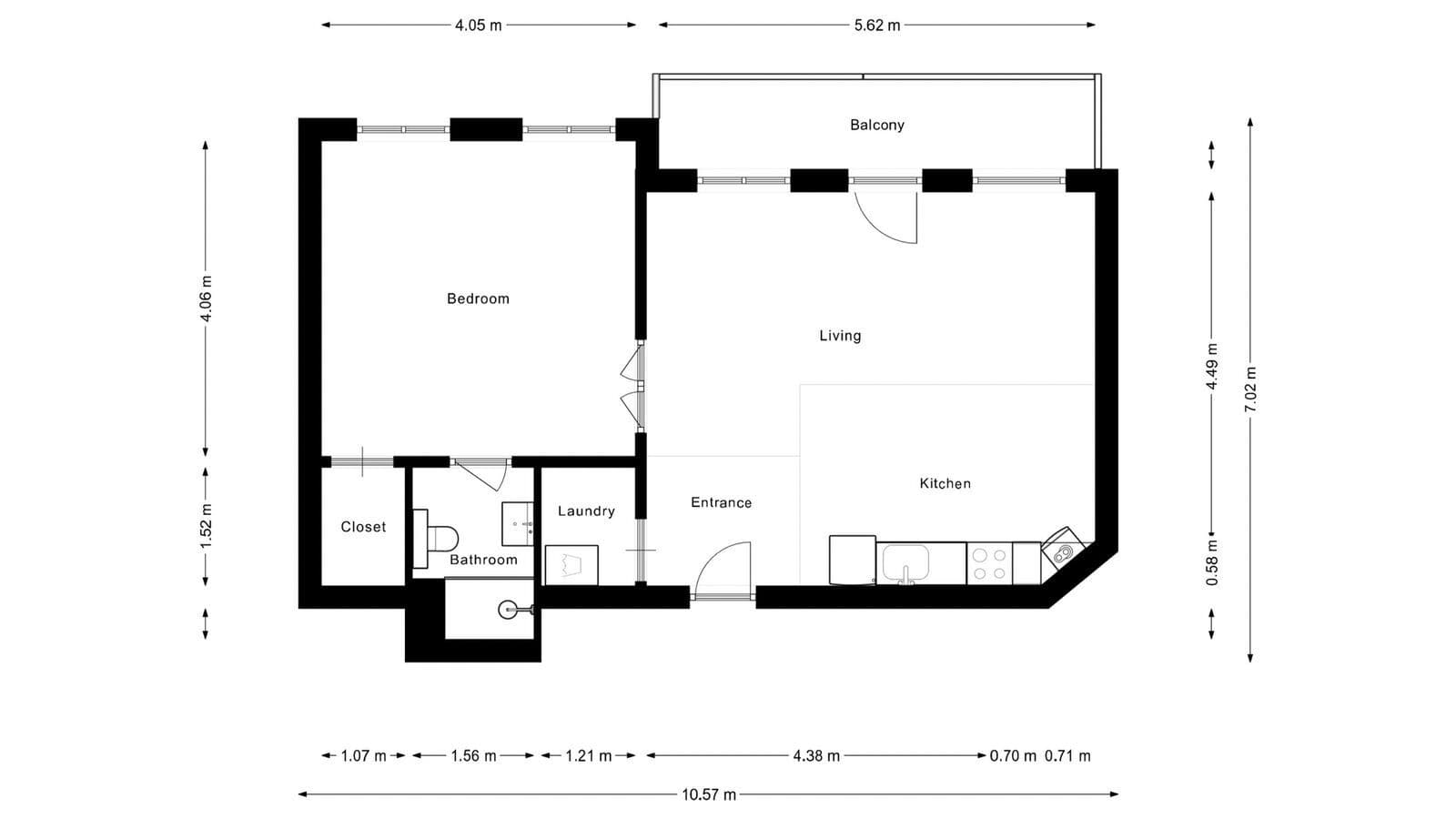 Pronájem bytu 2+kk 53 m², Kaizlovy sady, Praha, Praha Pronájem bytu 2+kk 53 m², Kaizlovy sady, Praha, Praha