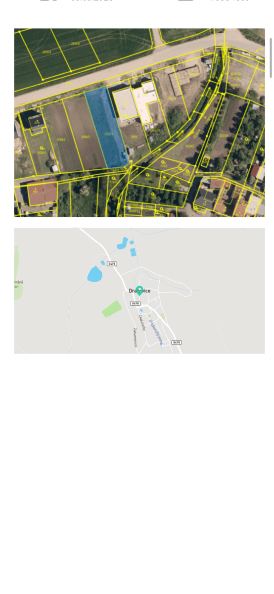 Prodej pozemku 787 m², Dražovice, Jihomoravský kraj Prodej pozemku 787 m², Dražovice, Jihomoravský kraj