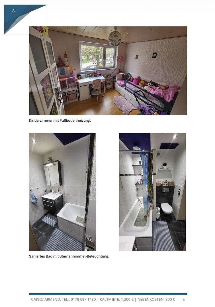 Pronájem bytu 4+1 89 m², Albstraße 21, Aichwald, Bádensko-Württembersko Pronájem bytu 4+1 89 m², Albstraße 21, Aichwald, Bádensko-Württembersko