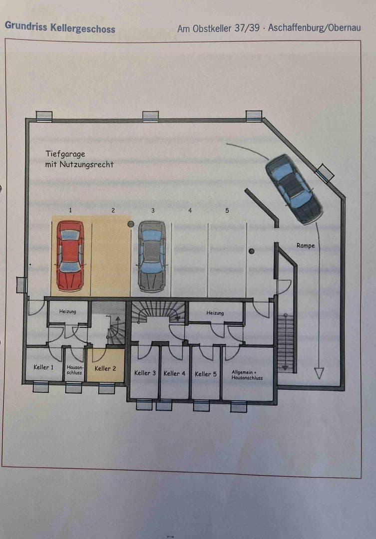 Pronájem bytu 4+1 138 m², Am Obstkeller, Obernau, Bavorsko Pronájem bytu 4+1 138 m², Am Obstkeller, Obernau, Bavorsko