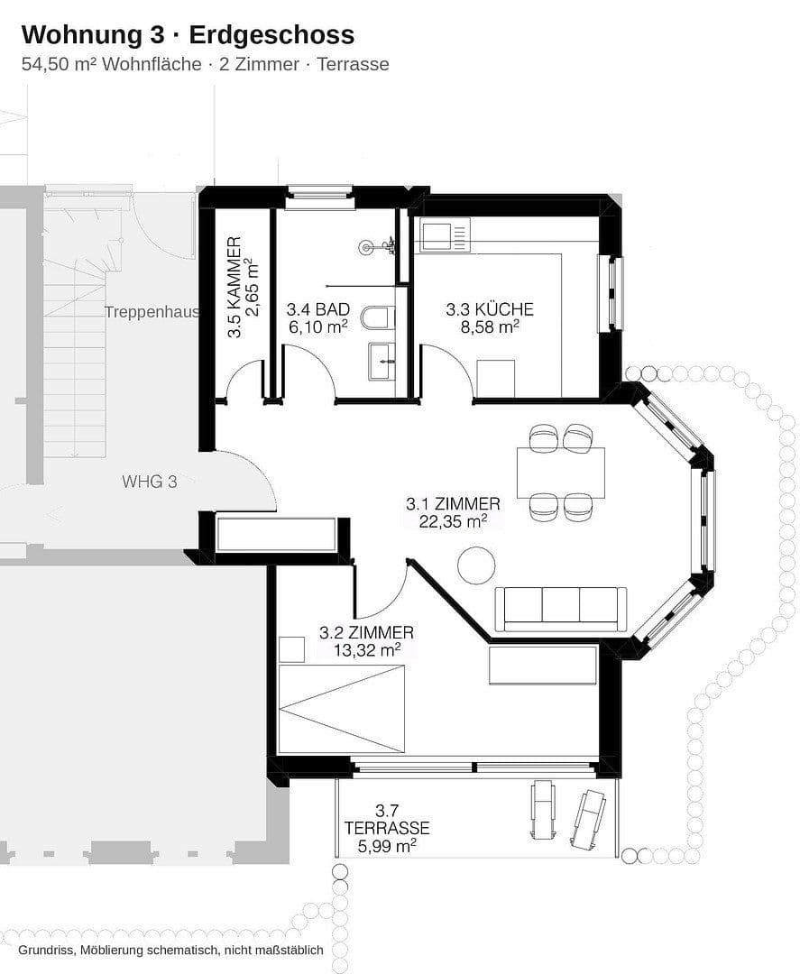 Pronájem bytu 2+1 55 m², Berlin, Berlín Pronájem bytu 2+1 55 m², Berlin, Berlín