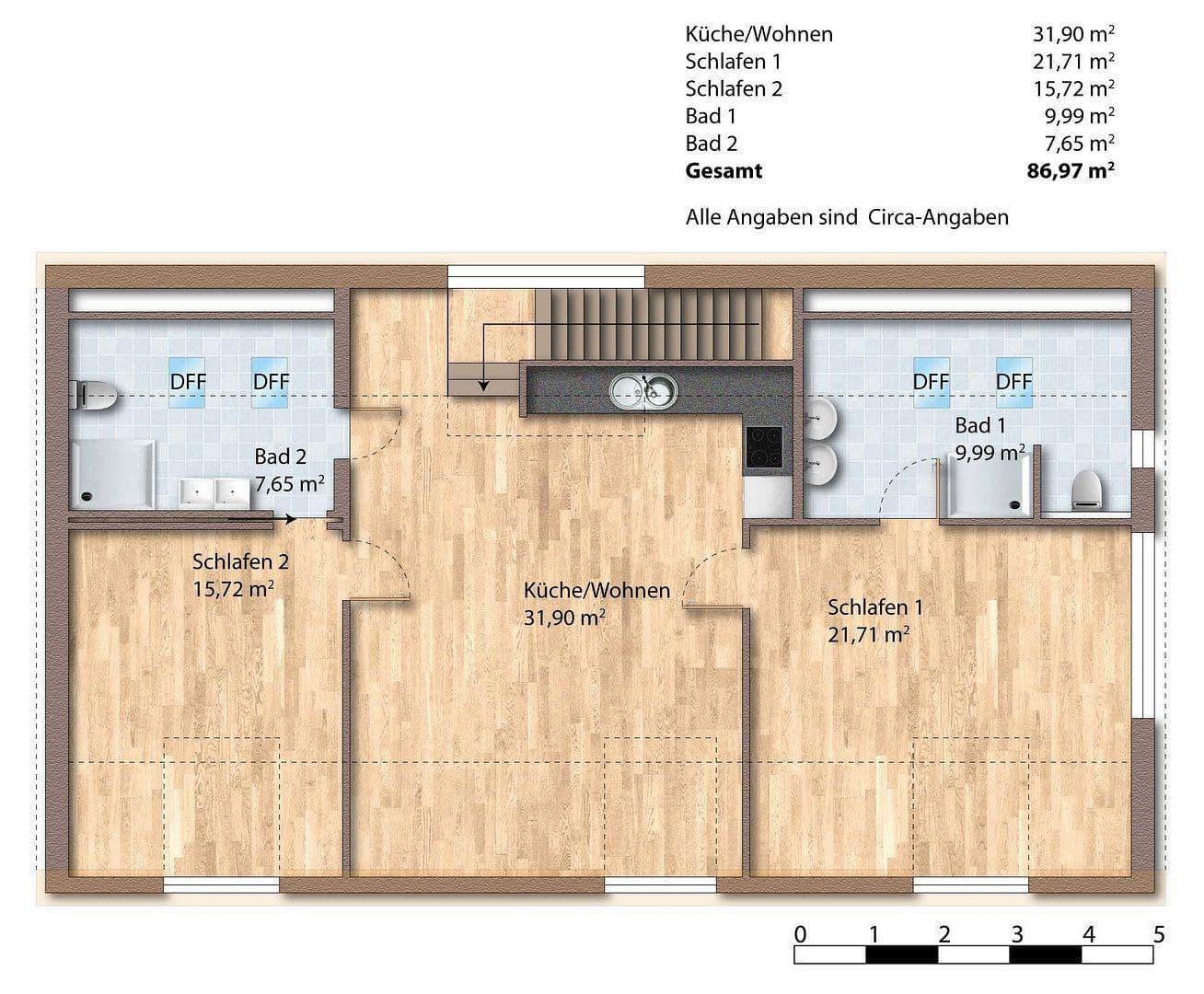 Pronájem bytu 3+1 87 m², Schmerwitz 17, Wiesenburg/Mark, Braniborsko Pronájem bytu 3+1 87 m², Schmerwitz 17, Wiesenburg/Mark, Braniborsko
