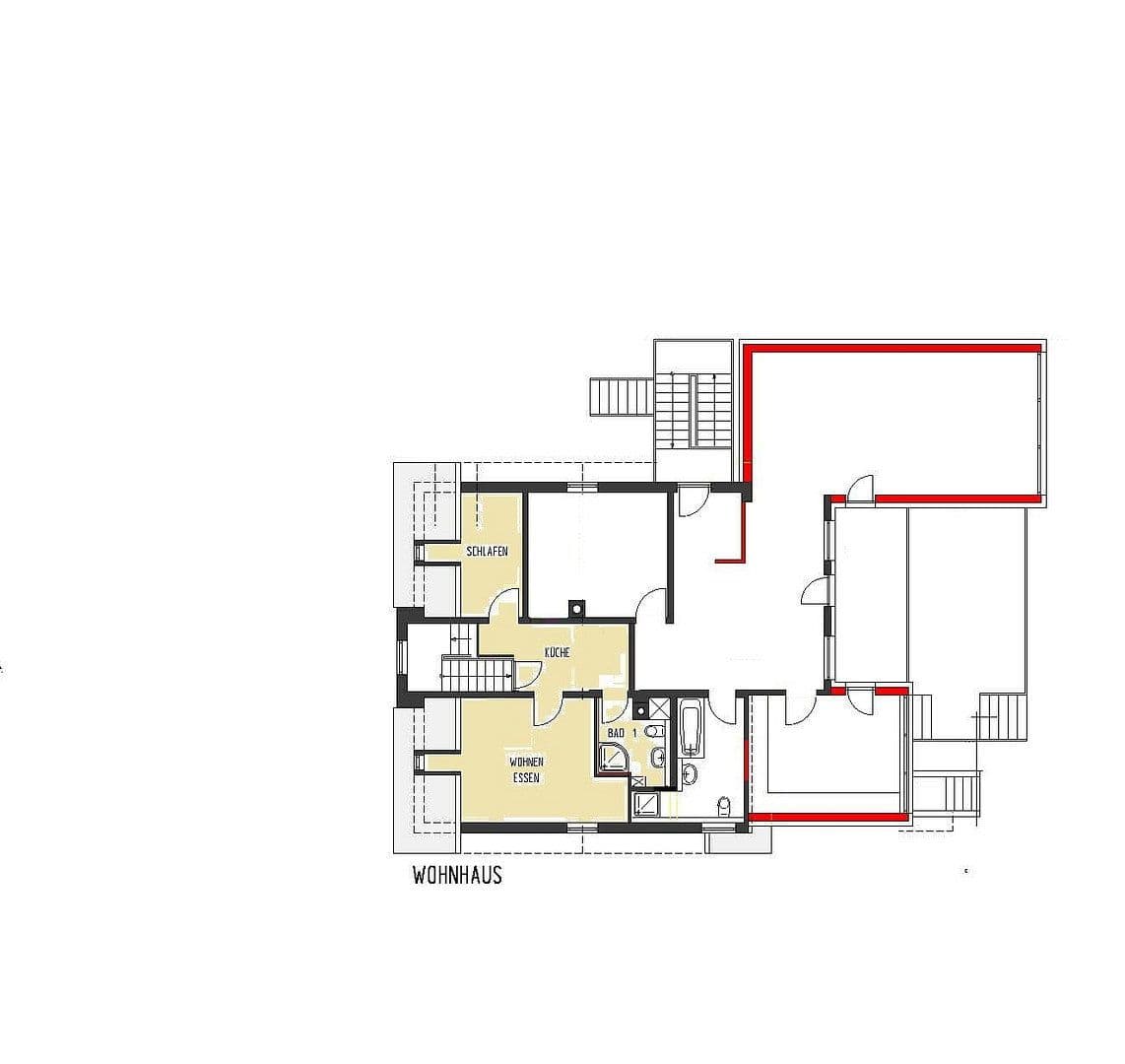 Pronájem bytu 2+1 48 m², Achern, Bádensko-Württembersko Pronájem bytu 2+1 48 m², Achern, Bádensko-Württembersko