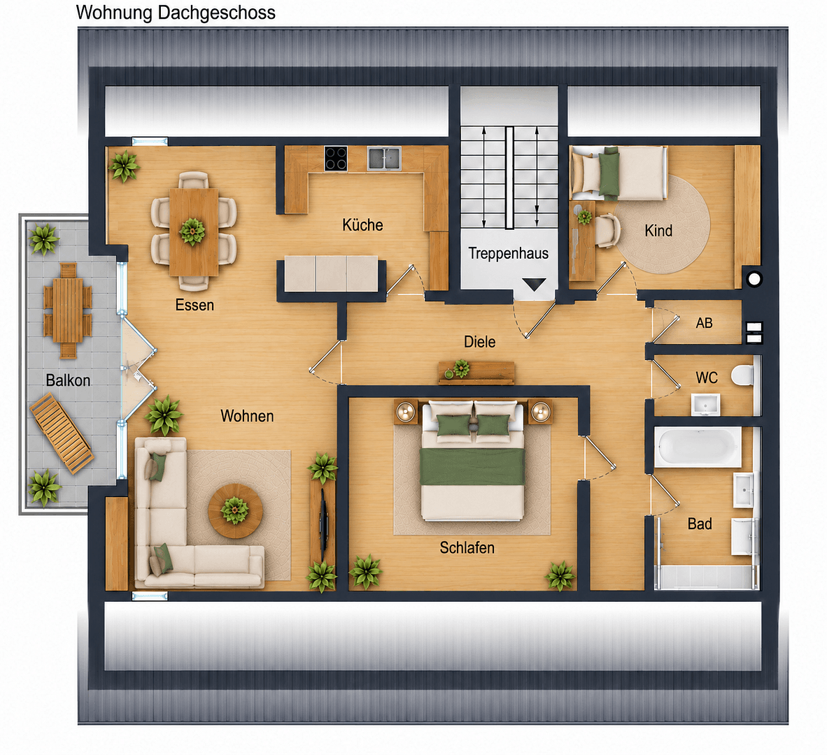 Prodej bytu 3+1 97 m², Carl-Hermann-Jäger-Straße 1d, Ettenheim, Bádensko-Württembersko Prodej bytu 3+1 97 m², Carl-Hermann-Jäger-Straße 1d, Ettenheim, Bádensko-Württembersko