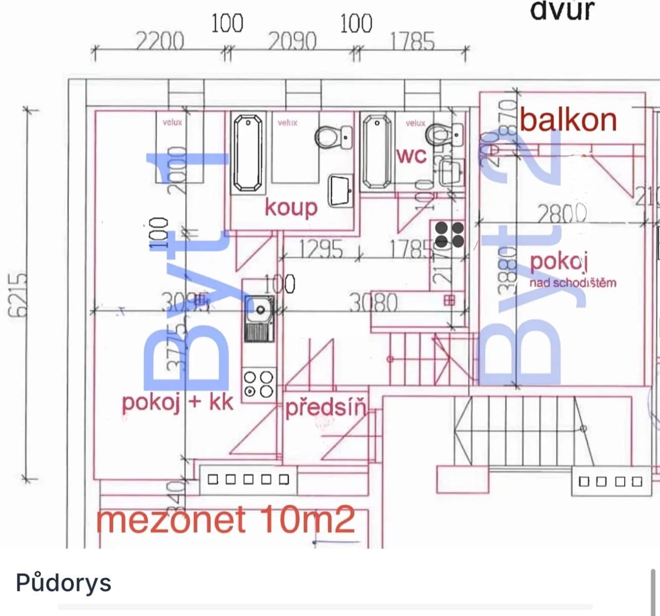 Prodej bytu 3+kk 44 m², Lublaňská, Praha, Praha Prodej bytu 3+kk 44 m², Lublaňská, Praha, Praha