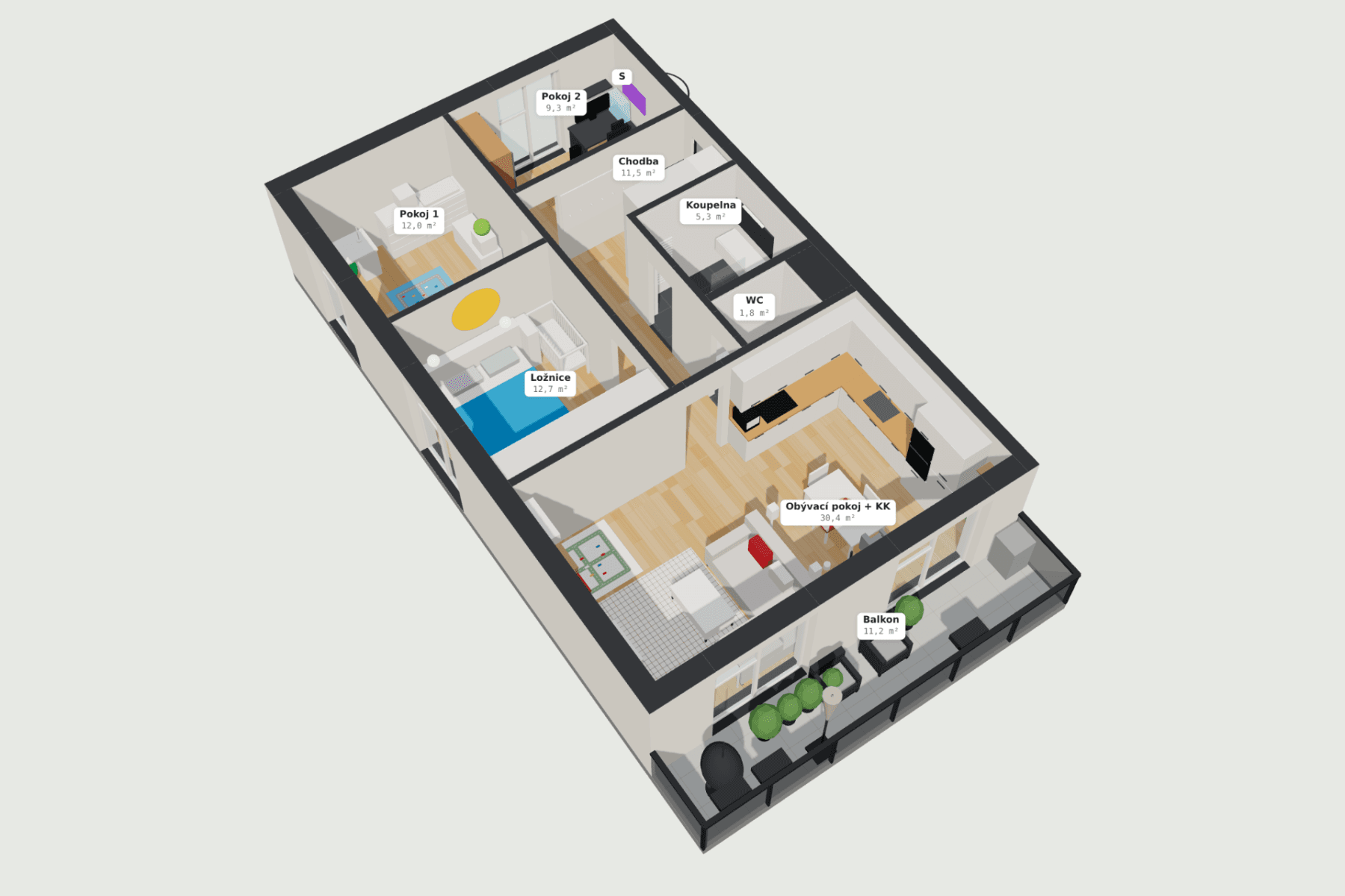 Prodej bytu 4+kk 100 m², Plzeň, Plzeňský kraj Prodej bytu 4+kk 100 m², Plzeň, Plzeňský kraj