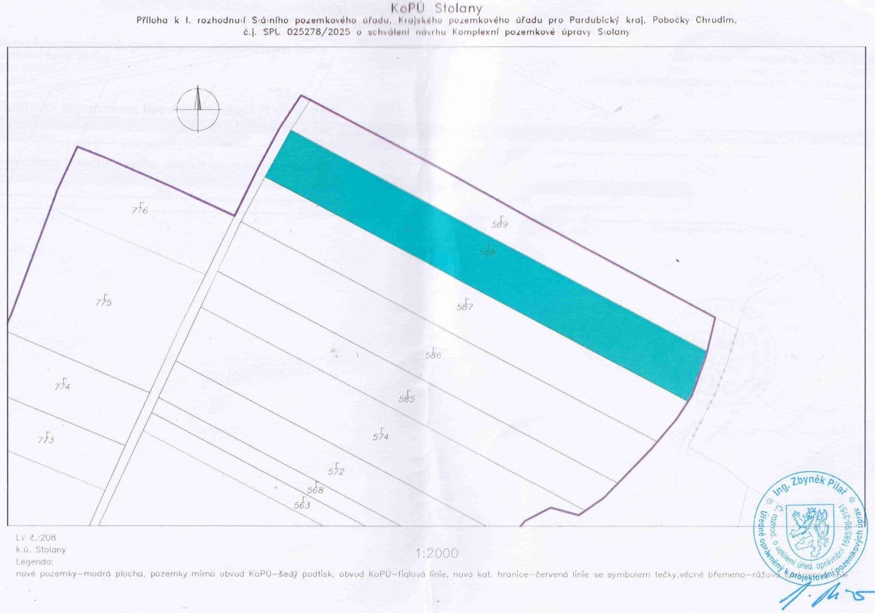 Prodej pozemku 11.354 m², Stolany, Pardubický kraj Prodej pozemku 11.354 m², Stolany, Pardubický kraj