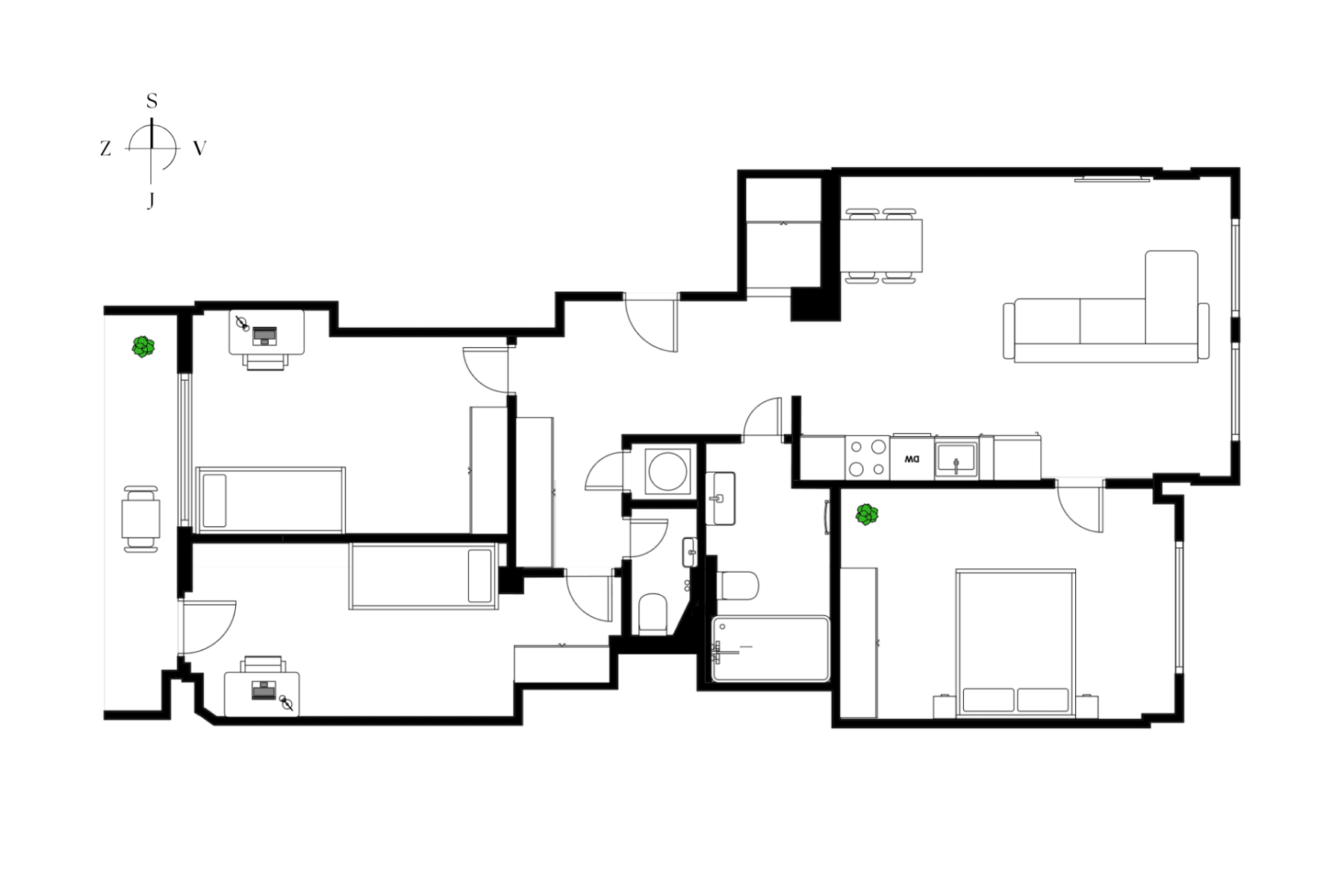 Prodej bytu 4+kk 87 m², Blanická, Praha, Praha Prodej bytu 4+kk 87 m², Blanická, Praha, Praha