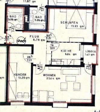 Prodej bytu 3+1 73 m², Moislinger Mühlenweg 21, Lübeck, Šlesvicko-Holštýnsko Prodej bytu 3+1 73 m², Moislinger Mühlenweg 21, Lübeck, Šlesvicko-Holštýnsko