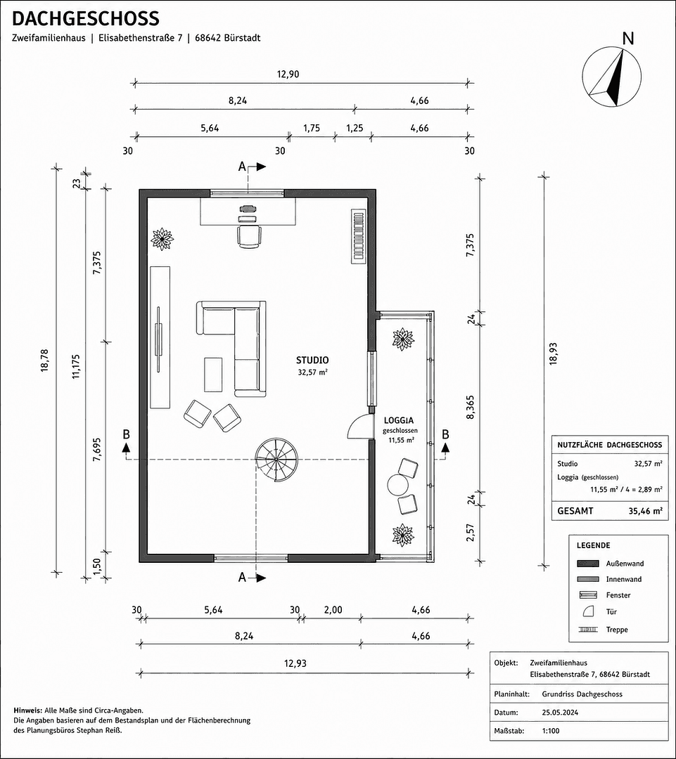 Prodej domu 187 m², pozemek 250 m², Elisabethenstraße 7, Bürstadt, Hessen Prodej domu 187 m², pozemek 250 m², Elisabethenstraße 7, Bürstadt, Hessen