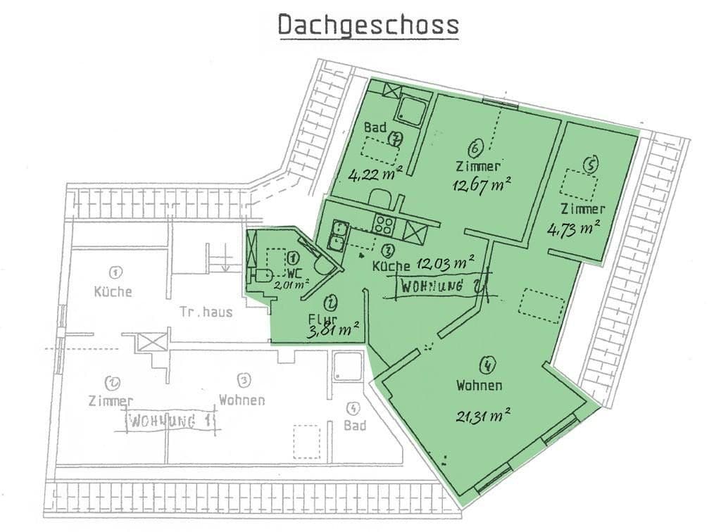 Pronájem bytu 2+kk 61 m², Rathausmarkt 1a, Šlesvik, Šlesvicko-Holštýnsko Pronájem bytu 2+kk 61 m², Rathausmarkt 1a, Šlesvik, Šlesvicko-Holštýnsko