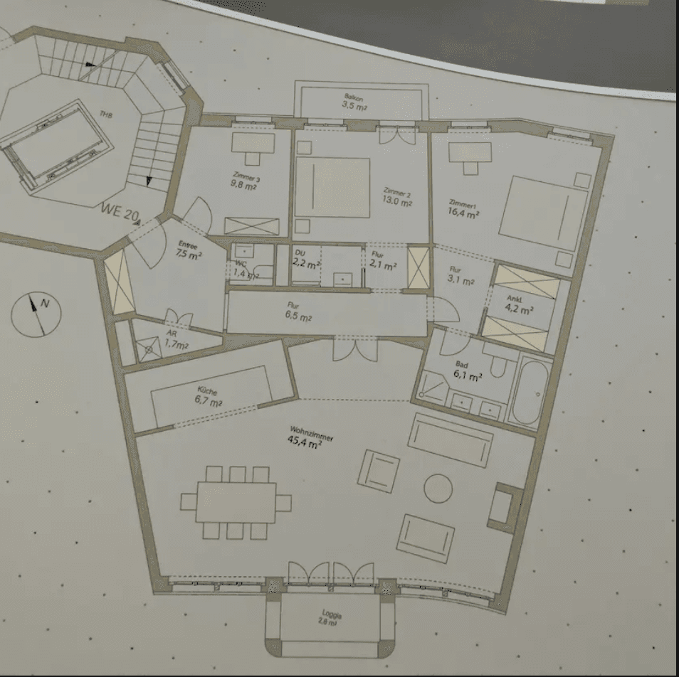Pronájem bytu 4+1 129 m², Berlin, Berlín Pronájem bytu 4+1 129 m², Berlin, Berlín