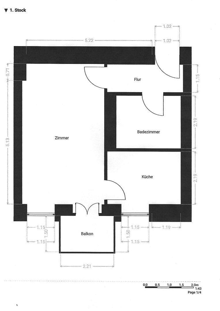 Prodej bytu 1+1 39 m², Berlin, Berlín Prodej bytu 1+1 39 m², Berlin, Berlín