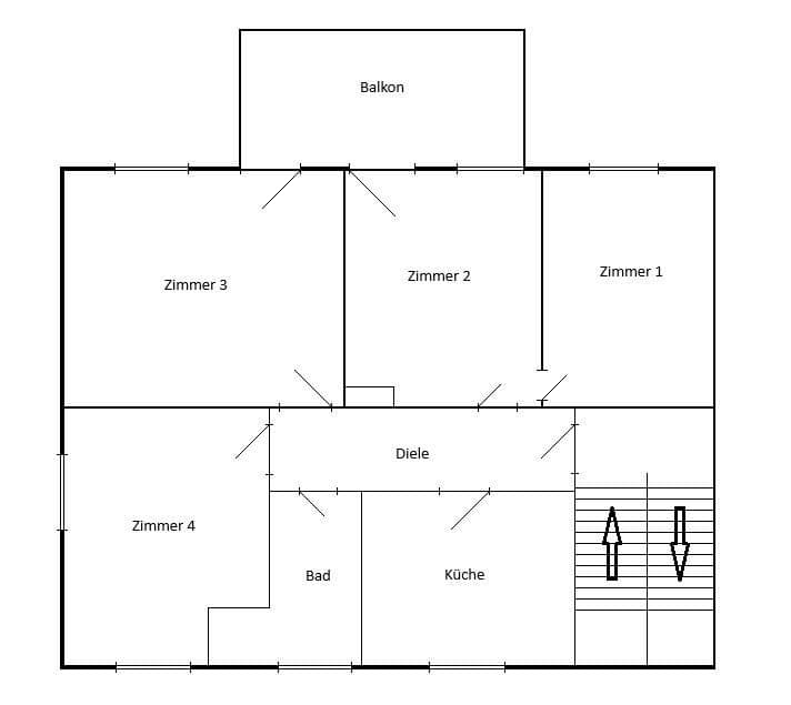 Pronájem bytu 4+1 99 m², Glindower Chausseestr. 145, Werder (Havel), Braniborsko Pronájem bytu 4+1 99 m², Glindower Chausseestr. 145, Werder (Havel), Braniborsko