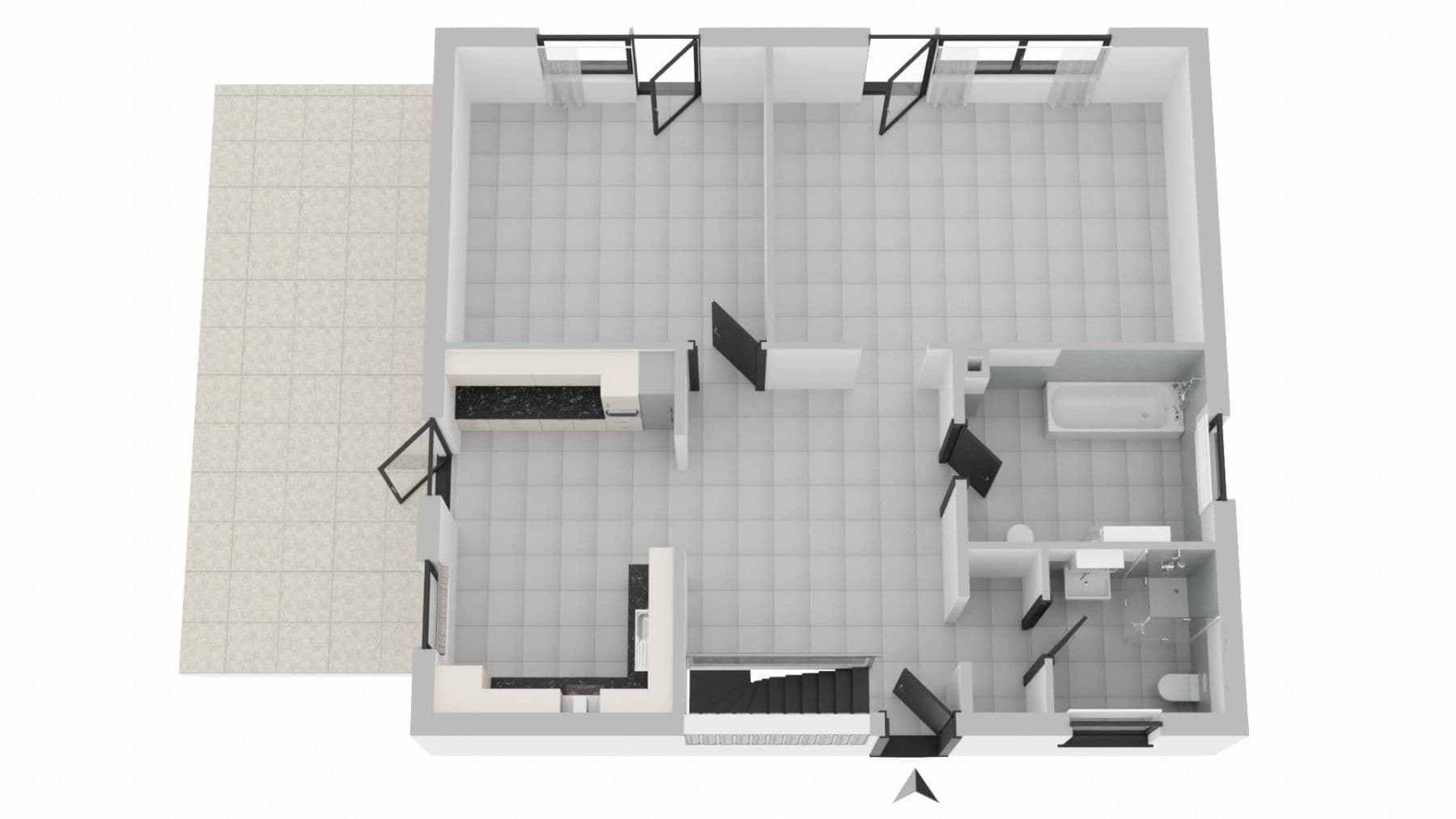 Prodej domu 105 m², pozemek 847 m², Hamburg, Hamburg Prodej domu 105 m², pozemek 847 m², Hamburg, Hamburg
