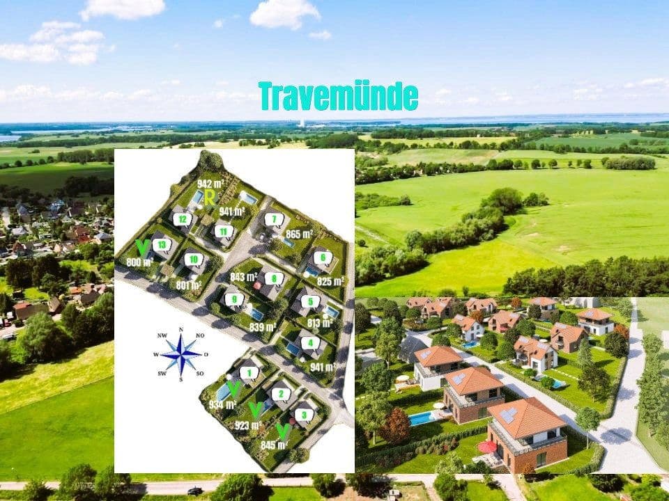 Prodej pozemku 801 m², Dassow, Mecklenburg-Vorpommern Prodej pozemku 801 m², Dassow, Mecklenburg-Vorpommern