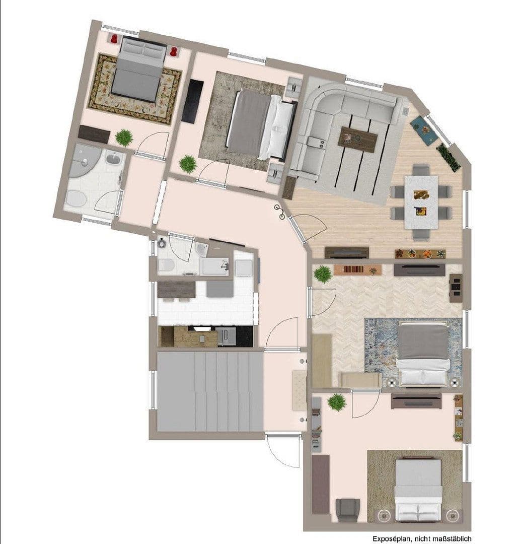 Pronájem bytu 5+1 89 m², Heusenstamm, Hessen Pronájem bytu 5+1 89 m², Heusenstamm, Hessen