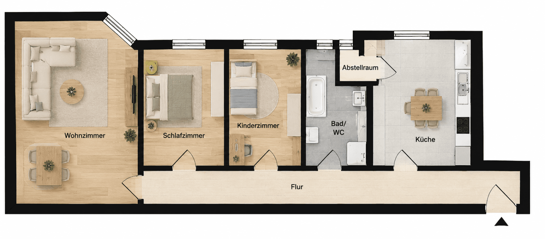 Prodej bytu 3+1 72 m², Badensche Straße 45A, Berlin, Berlín Prodej bytu 3+1 72 m², Badensche Straße 45A, Berlin, Berlín