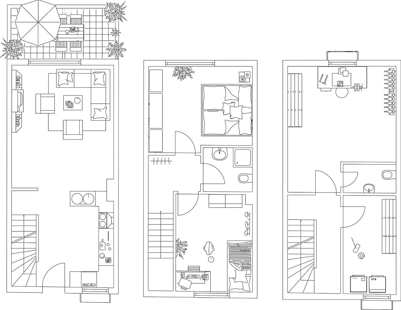 Prodej domu 62 m², pozemek 123 m², Hamburg, Hamburg Prodej domu 62 m², pozemek 123 m², Hamburg, Hamburg