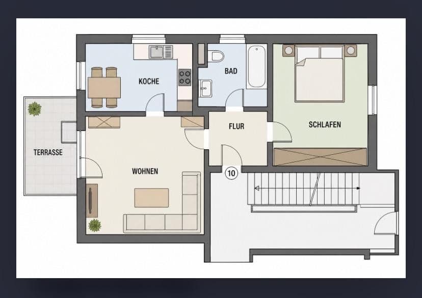 Prodej bytu 2+1 43 m², Eching, Bavorsko Prodej bytu 2+1 43 m², Eching, Bavorsko