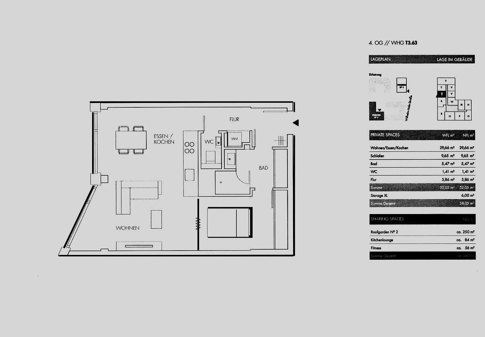 Prodej bytu 2+1 52 m², Birketweg 37, München, Bavorsko Prodej bytu 2+1 52 m², Birketweg 37, München, Bavorsko