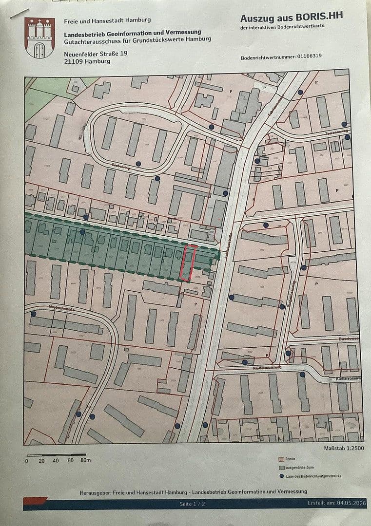 Prodej domu 98 m², pozemek 692 m², Richeystraße, Hamburg Bramfeld/Barmbek Nord, Hamburg Prodej domu 98 m², pozemek 692 m², Richeystraße, Hamburg Bramfeld/Barmbek Nord, Hamburg