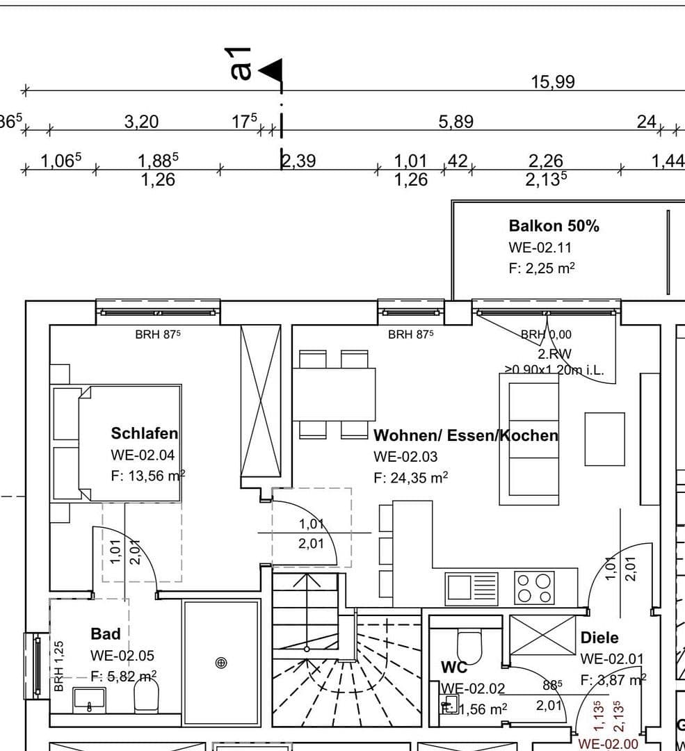 Prodej bytu 5+1 104 m², Jungbornweg 6, Köln, Severní Porýní-Vestfálsko Prodej bytu 5+1 104 m², Jungbornweg 6, Köln, Severní Porýní-Vestfálsko