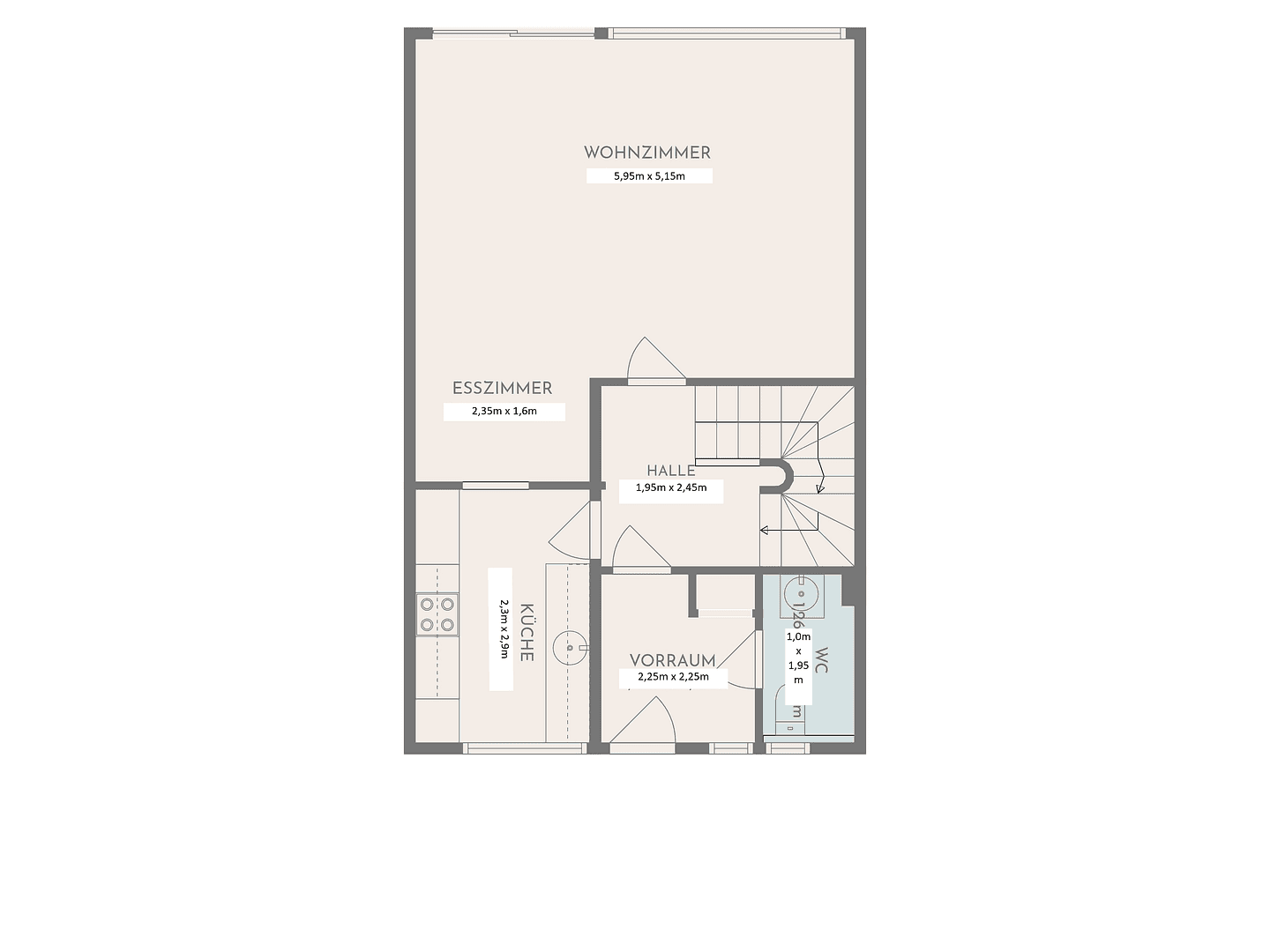 Prodej domu 122 m², pozemek 227 m², Dürerstraße 21, Haan, Severní Porýní-Vestfálsko Prodej domu 122 m², pozemek 227 m², Dürerstraße 21, Haan, Severní Porýní-Vestfálsko