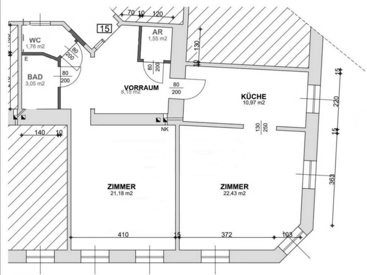 Prodej bytu 2+kk 69 m², Hofherrgasse 19, Wien, Wien Prodej bytu 2+kk 69 m², Hofherrgasse 19, Wien, Wien