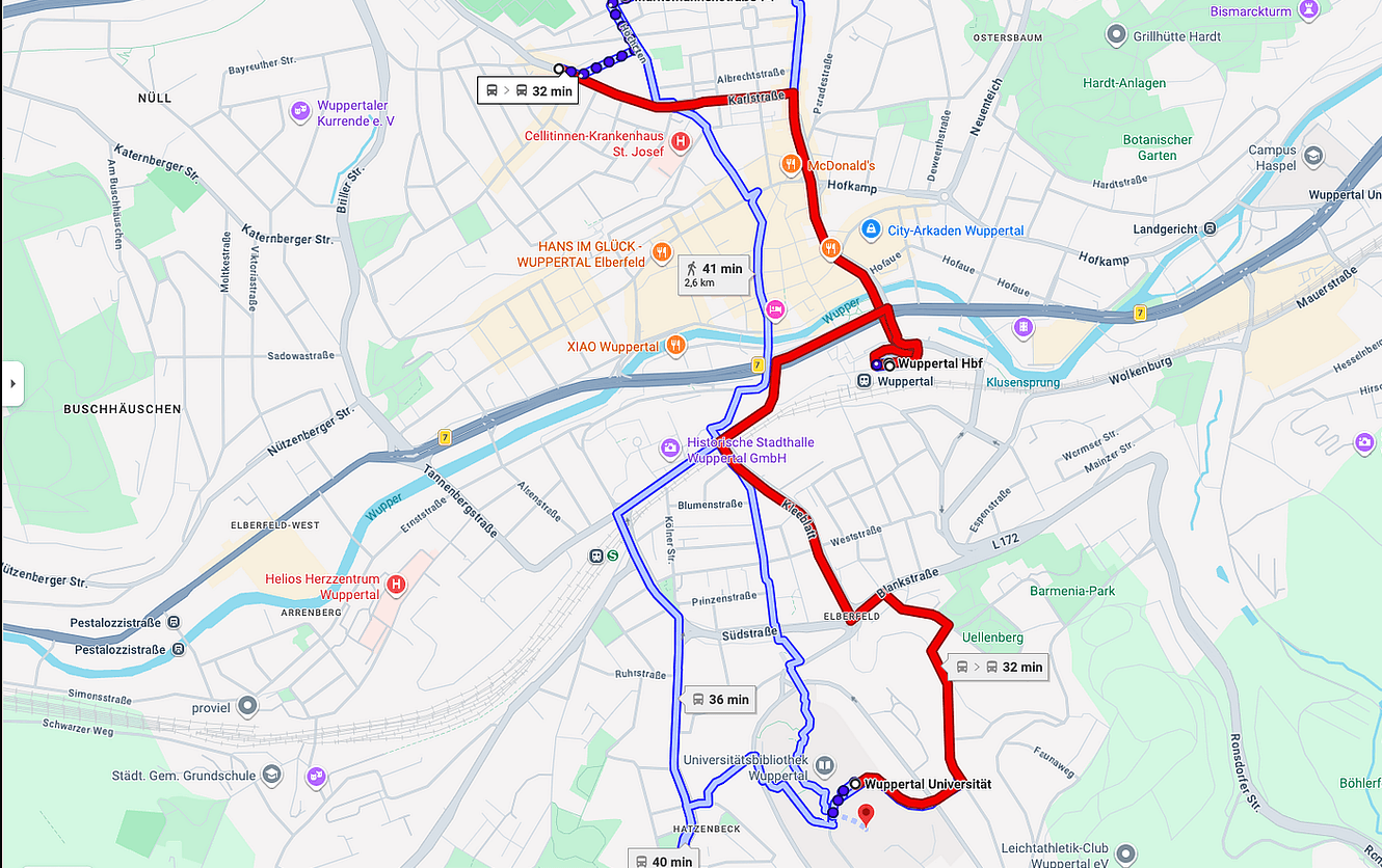 Pronájem bytu 1+1 35 m², Markomannenstr. 74, Wuppertal, Severní Porýní-Vestfálsko Pronájem bytu 1+1 35 m², Markomannenstr. 74, Wuppertal, Severní Porýní-Vestfálsko